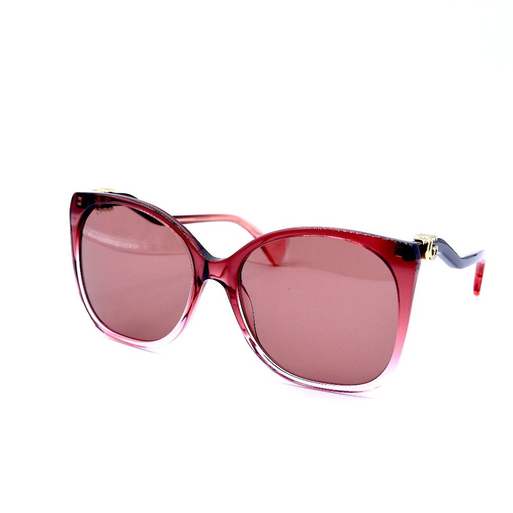 NEW GUCCI GG1010S 004 BURGUNDY RED AUTHENTIC SUNGLASSES 60-18 - Picture 4 of 13
